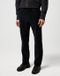 Wrangler Greensboro Heren Regular-fit Corduroy Broek Zwart W33