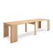 INNOVATION HOME FURNISH S.L. Uitschuifbare Consoletafel | Console table | 300 | Voor 14 personen | Tafel | Moderne stijl | Eiken