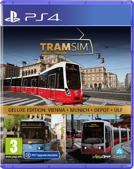TramSim: Console Edition - Deluxe Edition - PS4 - Blu-ray