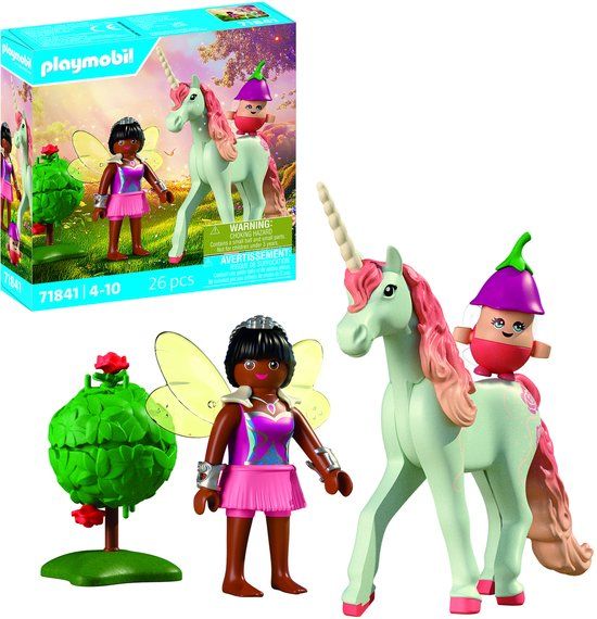 PLAYMOBIL Magische Eenhoorns Verzamelbare Eenhoornroos met Fee