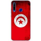 1001 coques Huawei Honor 20 Lite Siliconen hoesje Tunesische vlag