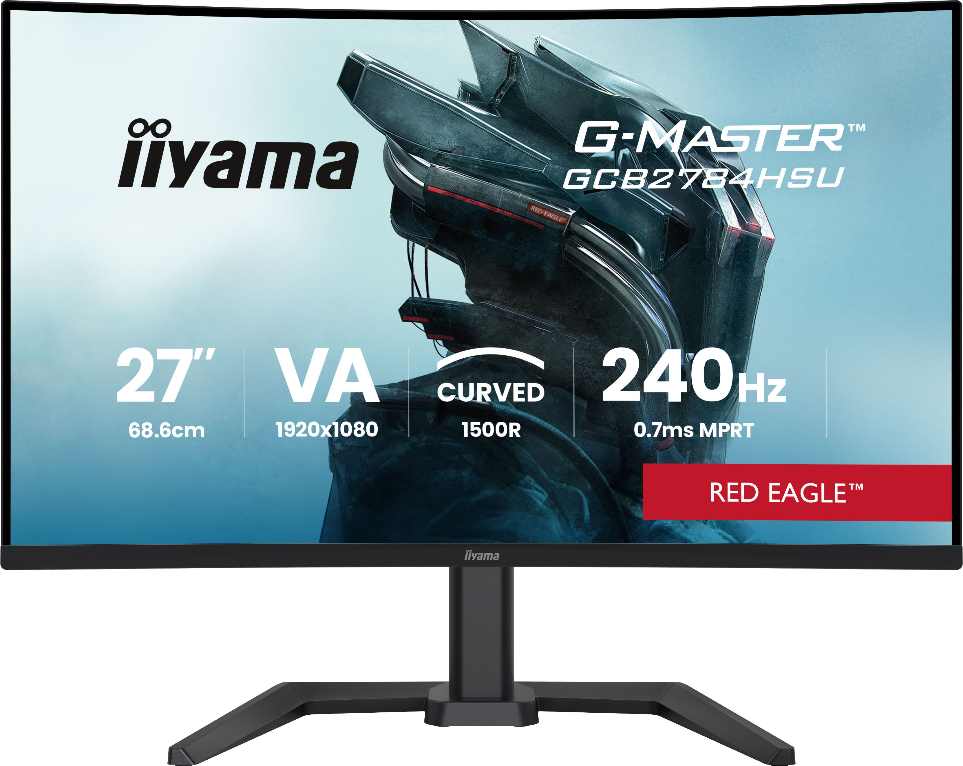 iiyama G-MASTER GCB2784HSU-B1 27 inch Full HD VA Curved Gaming Monitor