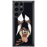 ERT GROUP mobiel telefoonhoesje voor Samsung S23 ULTRA origineel en officieel erkend Looney Tunes patroon Tasmanian 002