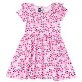 Chicco Jurk, Katoen, Lange mouw, Kuithoogte, Roze, Casual, Kinderen