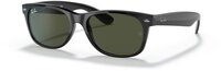 Ray-Ban RB2132 622 New Wayfarer Zonnebril - Zwart/Grijs - 55mm