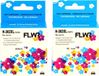 FLWR - 302XL Inktcartridge Multipack Zwart & Kleur