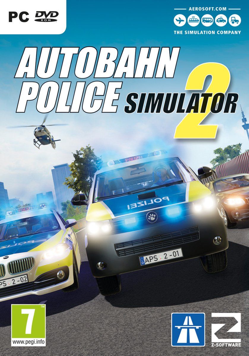 Aerosoft Autobahn Police Simulator 2 - PC Download - 0707943788759