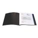 Display Q-CONNECT Display Book met voorvak PP A4 10 vakken zwart