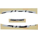 Stickerset 3ZERO Stickerset 3ZERO 27 motorfiets SLVR enkele velg