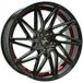 KESKIN WHEELS KT20 FUTURE black painted red inside 8.5Jx20 5x112 ET30