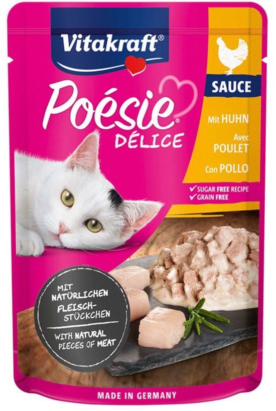 Vitakraft Poesie Deli Sauce Pouch 85 g - Kip