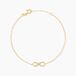 Rosius Bracelet Or Jaune Oxydes De Zirconium