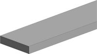 Evergreen Modelbouwdecoratie - 100 Strip 0,25mmX0,5mmX35cm - 10 stuks Styreen