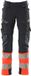 Mascot Accelerate Safe Broek met kniezakken 19179-511 - donkermarine/hi-vis rood - C47 - 90