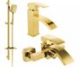 Mexen Libra DQ62 set de bain, or