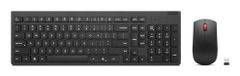 Lenovo 4X31R64491 Clavier et souris Combo - Bureau, RF Sans fil, Noir