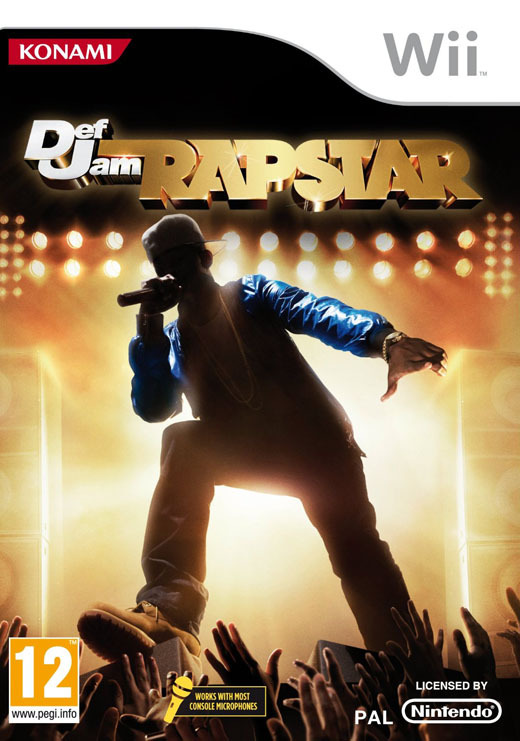 Konami Def Jam Rapstar Nintendo Wii