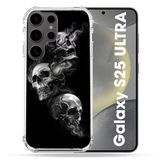 Cokitec Samsung Galaxy S25 Ultra Drievoudig doodshoofd Versterkte hoes