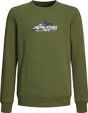 JACK&JONES JCOMOUNTAIN LOGO SWEAT CREW NECK SN JNR Garçons Pulls