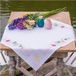 Vervaco Aïda tafelkleed kit Viooltjes PN-0205041