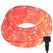 vidaXL corde lumineuse avec 240 LED, rouge, 10 mètres, PVC