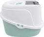 Mpets Kattenbak, Mpets ECO TIMA M, groen, gemaakt van gerecycled plastic, met scharnierende deur