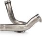 AKRAPOVIC L-D9SO1 Ducati Monster 2021- Tuyau d'échappement Argent