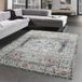 Tapis Oriental Design Extérieur 140x200cm Gris