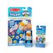 Melissa & Doug Sticker Wow!™ Astronautenbundel: activiteitenpad met 24 pagina's, stickerstempel, mini-activiteitenpad, 500 stickers, kunst en ambachten, fidgetspeelgoed, verzamelpersonage