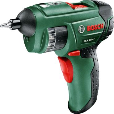 Bosch PSR Select Accuschroevendraaier - Zwart/Groen/Rood