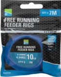 Preston Free Running Feeder Rigs 3 pièces