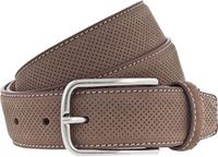 Vanzetti Leren Riem Leather Belt W95 Camel Lichtbruin