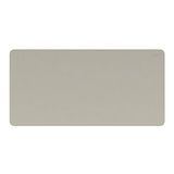 Aptiq Bureauonderlegger steengrijs - stijlvol en ergonomisch design - 67 x 33 cm - voor comfortabel werken - duurzaam PU - lederlook