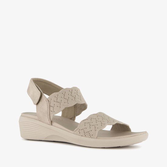 Skechers Arya - On The Rise dames sandalen beige - Maat 39