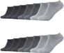 Camano Enkelsokken 14 paar Grijs Katoenmix Unisex 35-38