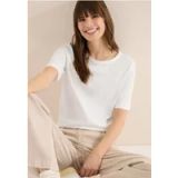cecil Shirt in effen kleur