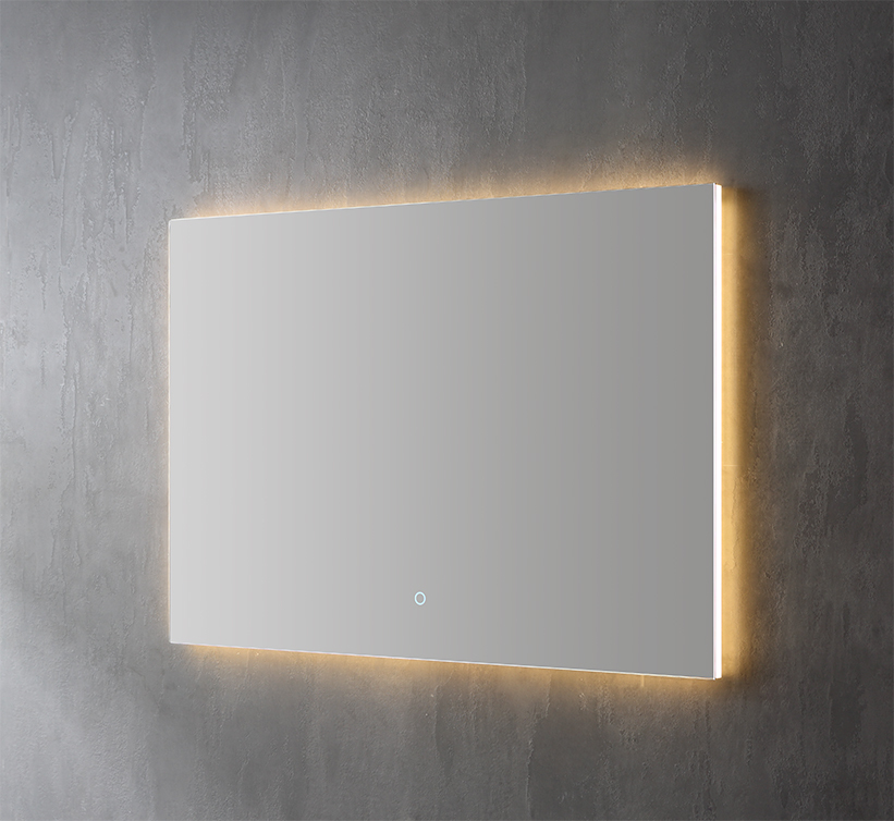 Badkamerplanet Spiegel Infinity Indirect LED verlichting 120 cm