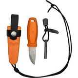 Morakniv Mora Eldris Burnt Orange 13502 nekmes met luxe schede en firesteel