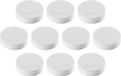 Ergo Magnetoplan Ergo Magneten, medium, diameter 30 mm x 8 mm, 10 stuks, wit