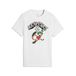 PUMA Shirt 'Super Puma' grasgroen / kersrood / zwart / wit