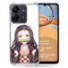 Cokitec Xiaomi Redmi 13C Manga Demon Slayer Nezuko Versterkte hoes