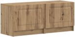 vidaXL Tv-meubel Artisanaal eiken Bewerkt hout