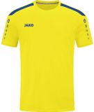 Jako Power Shirt Korte Mouw Heren - Royal / Geel | Maat: 3XL