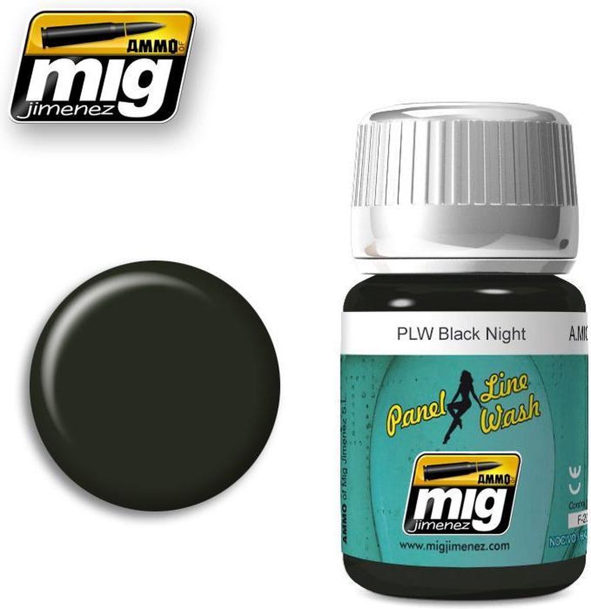 mig MIG-1611 Plw Black Night, Multi kleuren