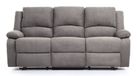 Loungitude RELAXXO Canapé extensible 3 places Gris