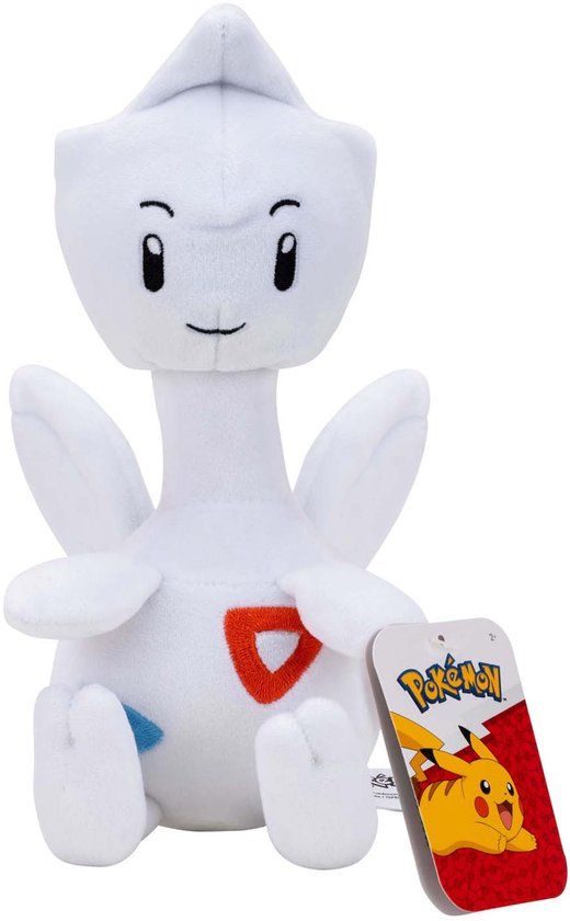 Pokémon Jazwares Pokémon pluche knuffel Togetic 20cm