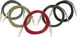 DiMarzio EP 1718SSBK Overbraid Cable 18-ft Black