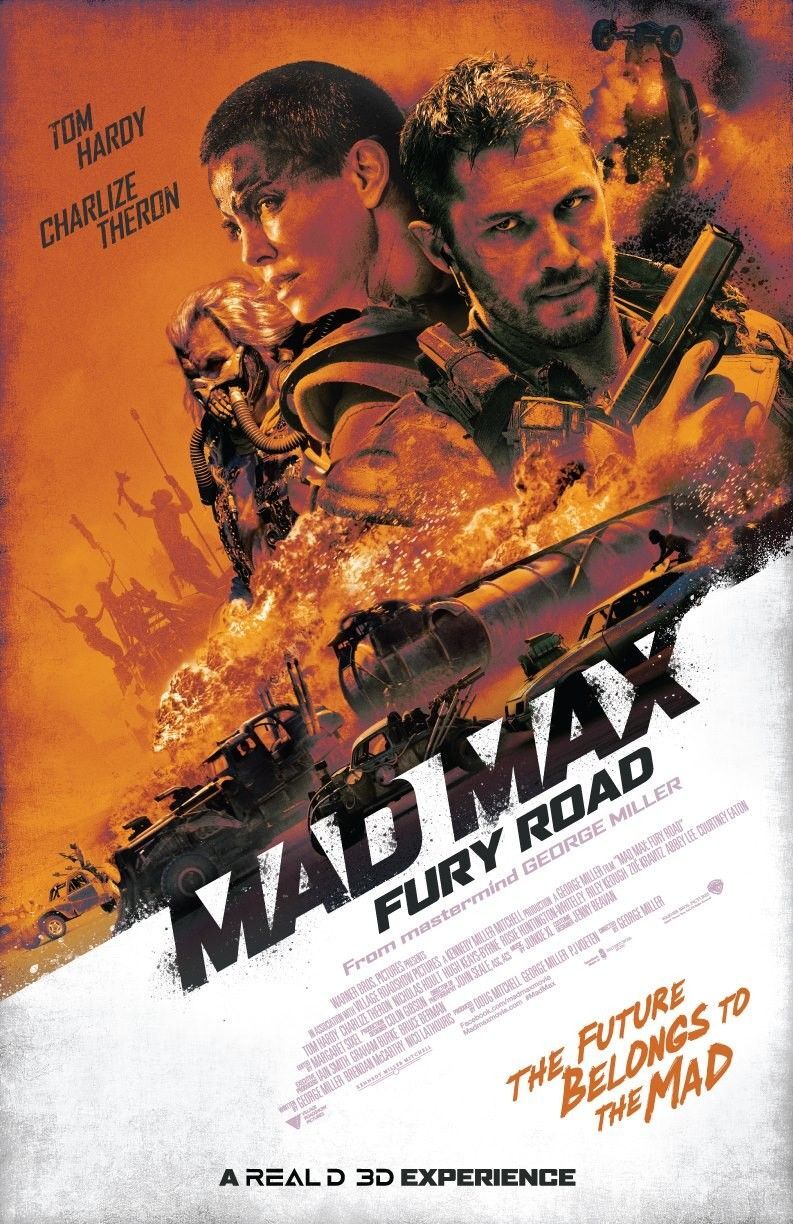 Tom Hardy Max: Fury Road dvd