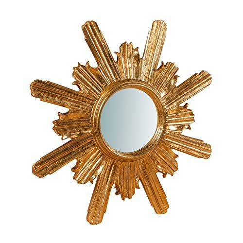 BISCOTTINI INTERNATIONAL ART TRADING Shabby Chic wandspiegel 62 x 62 cm | Decoratieve wandspiegel | Ingangspiegel