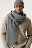 Garcia Hommes Foulard Uni Gris